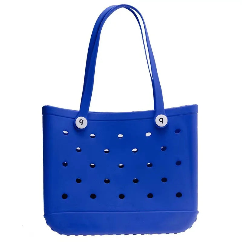 New EVA Beach Bag – Large Injection Molded Storage Handbag, Cross-Border European & American Style, Durable Storage Bag
