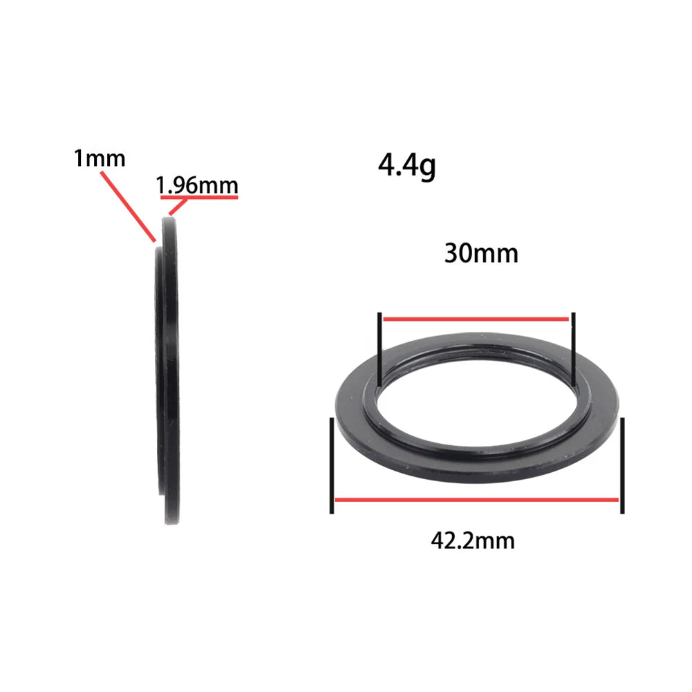 1pc Bicycle Bottom Bracket Adapter – DUB BSA BB Shim Side Cover Patcher Repair Tool for Bike Maintenance & Installation Accessories