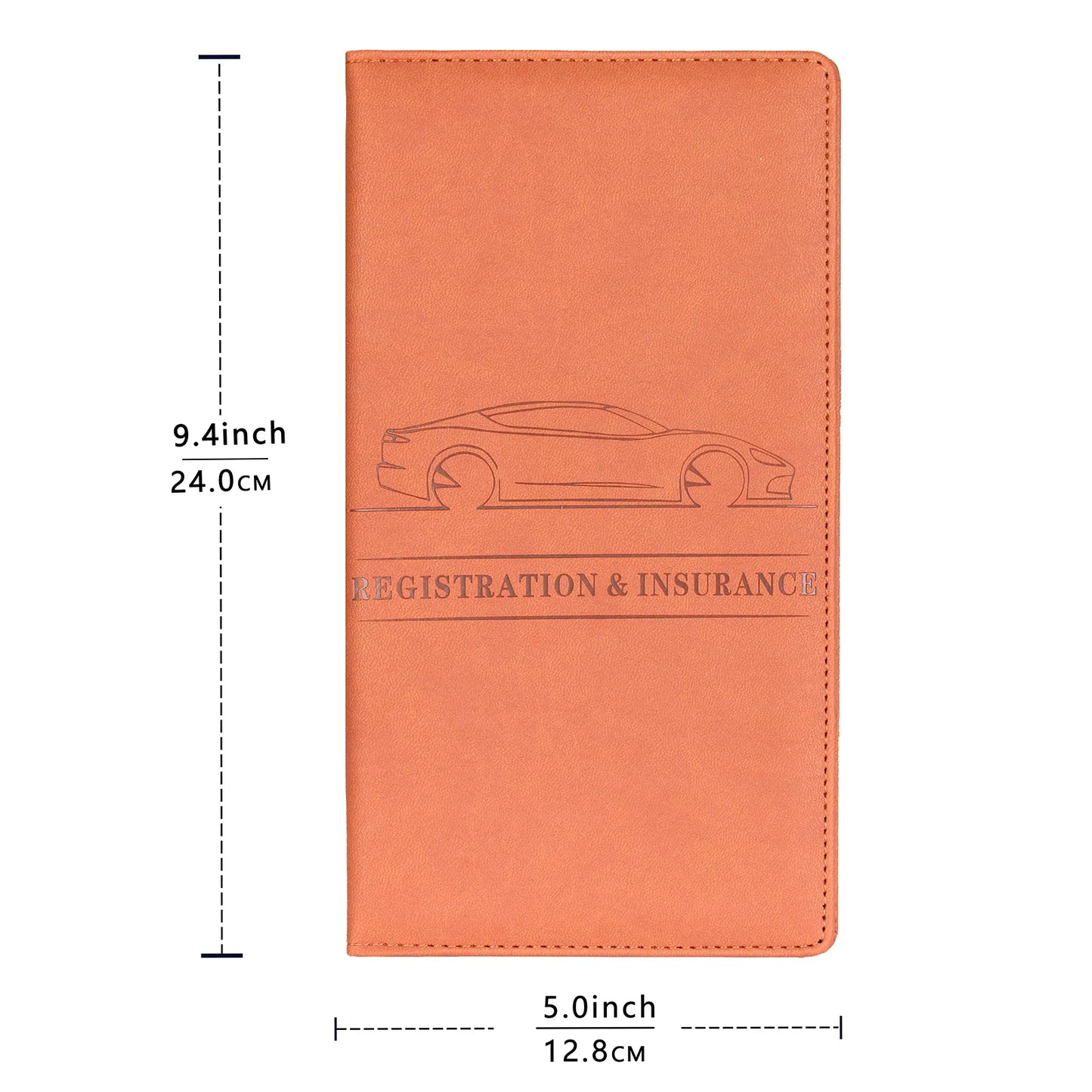 Car Registration & Insurance Holder – Vehicle Glove Box Organizer for Auto & Truck