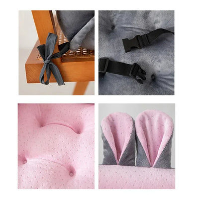 Soft Cartoon One-Piece Cushion – Super Soft Office & Car Seat Pillow for Students, Sedentary Comfort, Home Decor