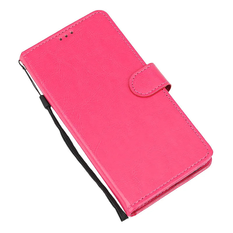 Samsung Galaxy A17–A07–A06–A05–A05S–A04E–A04–A04S–A16–A15–A25–A35–A55–A54–A34–A24–A02 Case - Flip Leather Wallet Cover with Card Slot