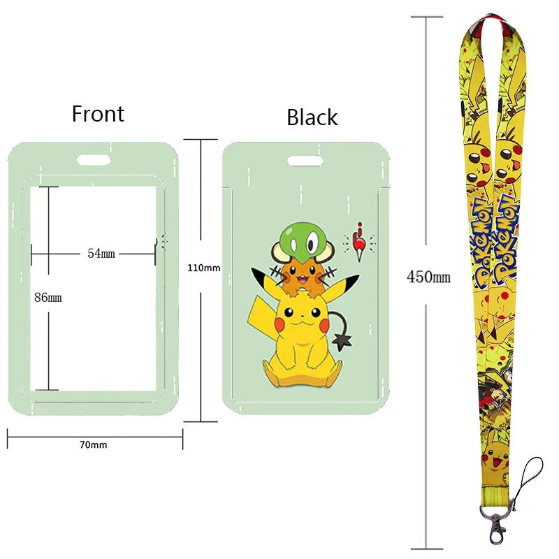 Neck Strap Lanyard for Keys and ID Cards – Badge Holder, Keychain, Key Rings, Fashion Accessory Gift