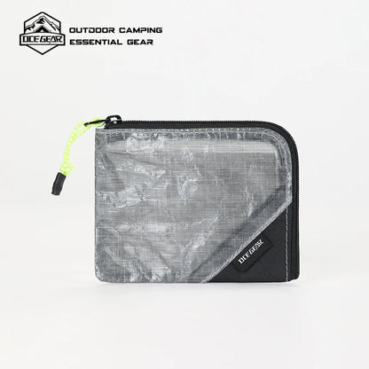 OCE GEAR Lightweight Waterproof Wallet — Ultra-Light Durable Coin Purse & Card Holder, Small Zipper Pouch for Outdoor, Camping & Travel