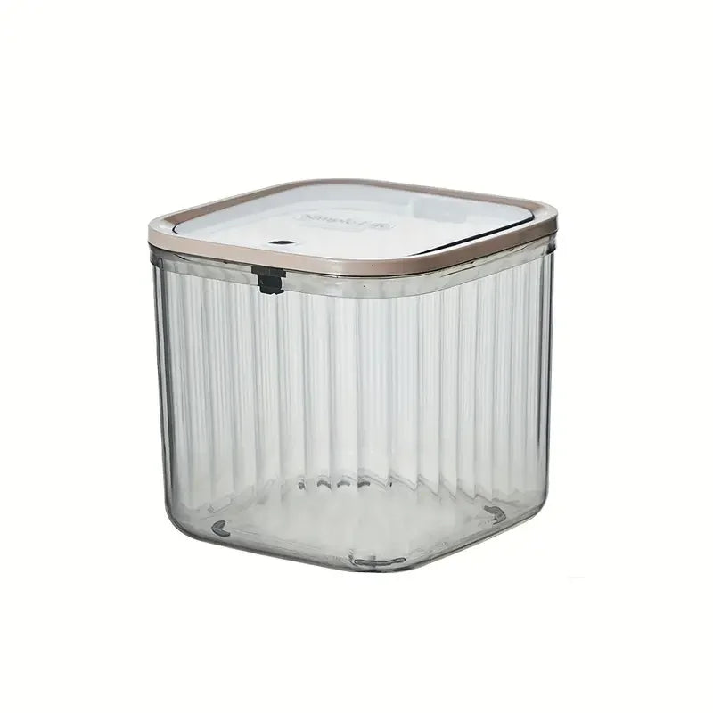 Transparent Mini Desktop Storage Box — Waterproof Pop-Up Cover Organizer for Laundry Detergent, Beads, Powder, Kitchen and Dining Table