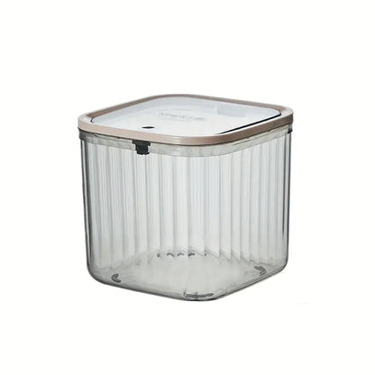 Transparent Mini Desktop Storage Box — Waterproof Pop-Up Cover Organizer for Laundry Detergent, Beads, Powder, Kitchen and Dining Table