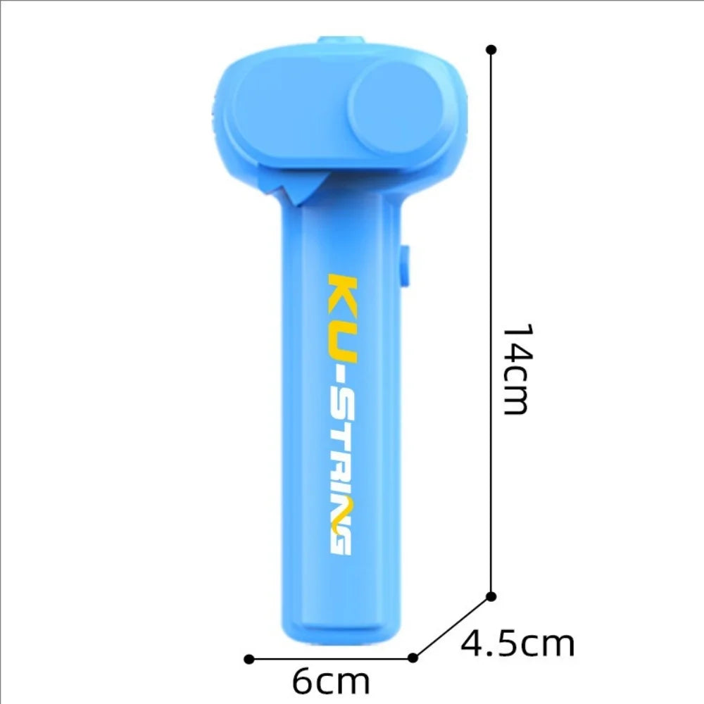 Glow-in-the-Dark Electric Rope Thruster — Fun Outdoor Decompression Toy for Kids, Cats & Pets