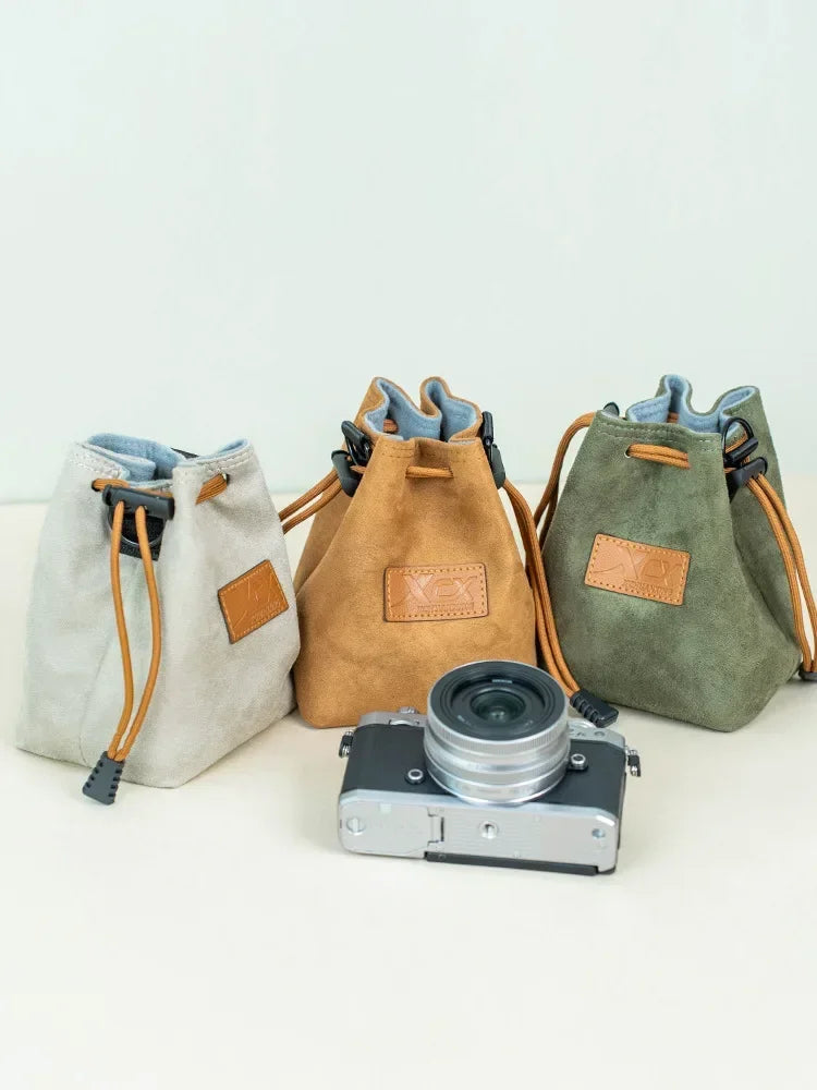 Instax Mini 12 EVO Camera Bag – Waterproof Single Shoulder Travel Bag for Canon, Nikon, Sony, Pentax & iPhone 15 AirPods Pro
