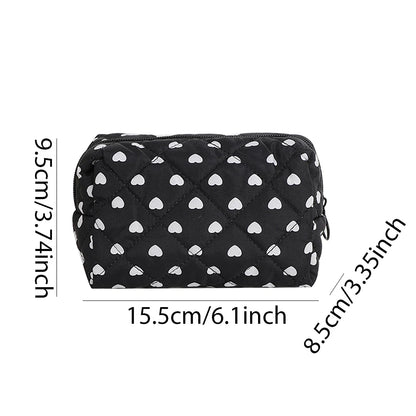 Women’s PU Transparent Makeup Brush Bag – Dual Zipper Travel Cosmetic Brush Holder Case