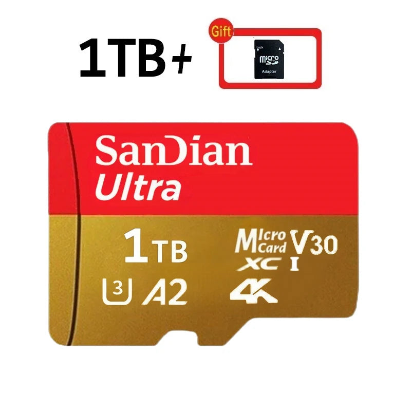 SanDian High-Speed SD & Micro SD Card – 256GB, 512GB, 1TB, 2TB Memory for Phone, Drone & Devices
