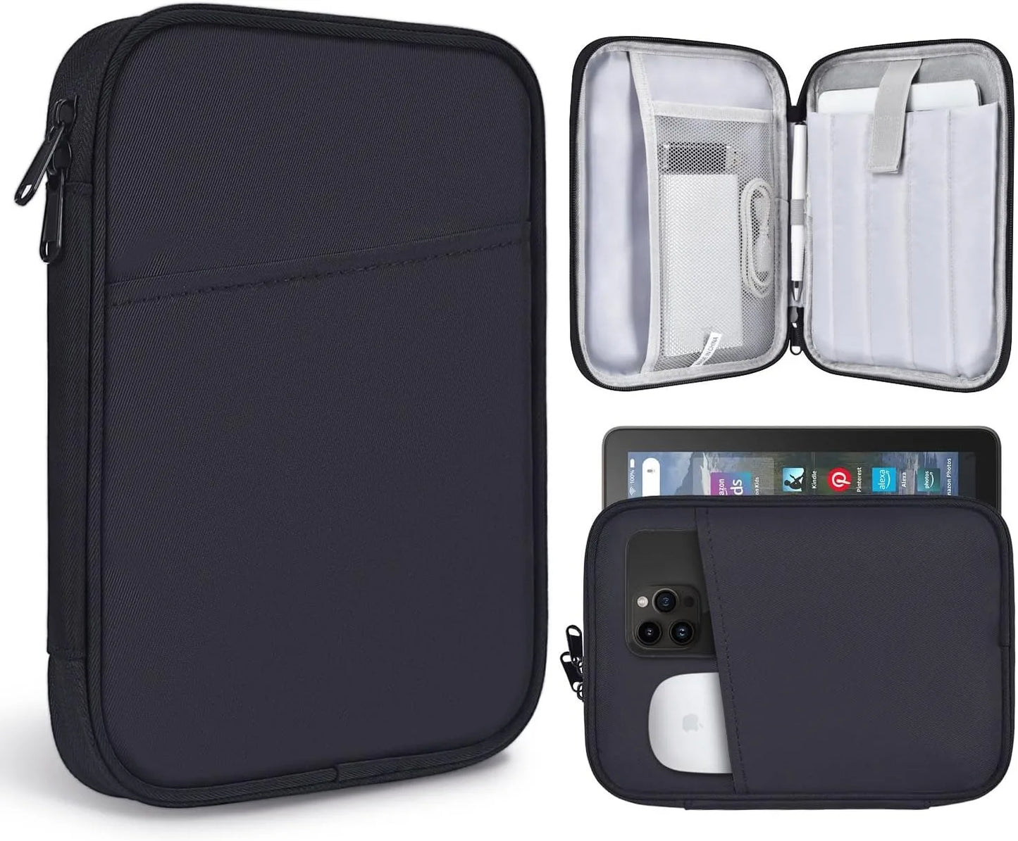 Shockproof Zipper Sleeve Case for RedMagic Astra & Gaming Tablet 3 Pro 9.06" Protective Pouch Cover