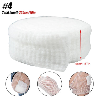 Elastic Tubular Bandage Net - Breathable Mesh Wound Dressing Retainer for Ankle & Adult Use