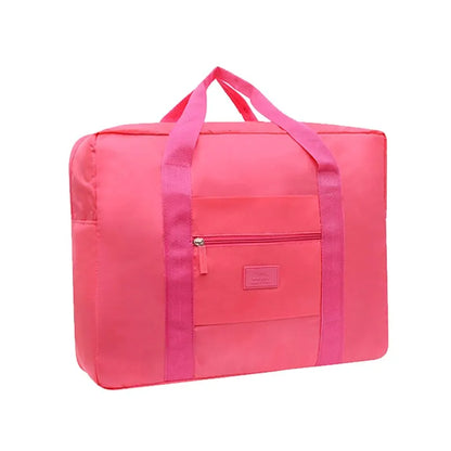 Fashion Foldable Travel Duffel Bag — Lightweight Weekender Tote for Men & Women, Carry-On Luggage Bag
