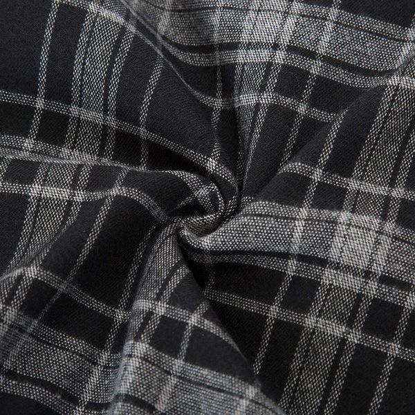 Men's Tartan Kilt Skirt – Traditional Highland Utility Kilt with Pockets, Gothic Punk Vintage Style