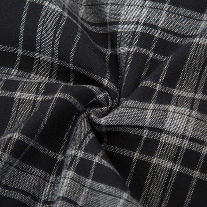 Men's Tartan Kilt Skirt – Traditional Highland Utility Kilt with Pockets, Gothic Punk Vintage Style