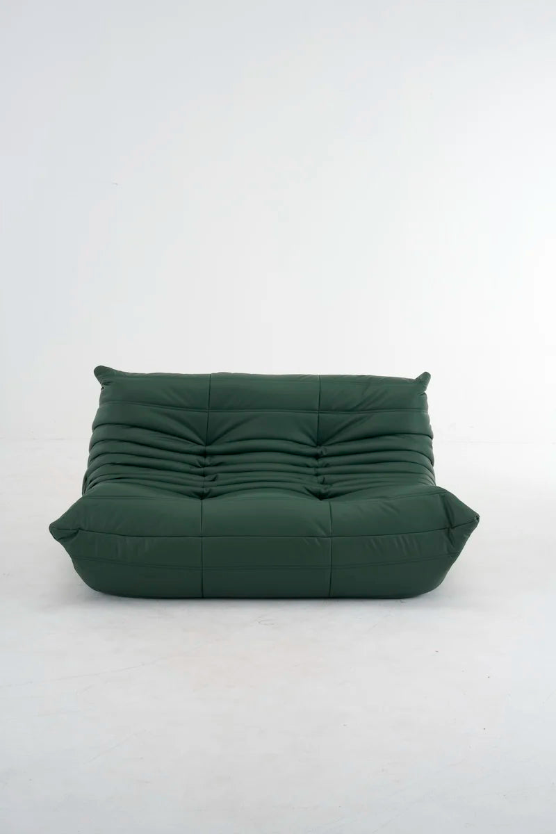 Caterpillar Togo Single Sofa – Tatami-Style Leisure Chair for Living Room or Bedroom, Reading & Relaxing Seat