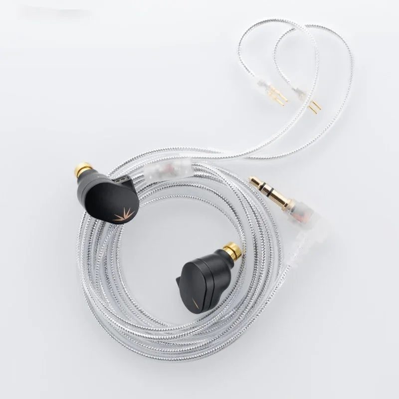 MOONDROP CHU II HiFi Earphones - Dynamic Driver IEMs with Detachable Cable In-Ear Music Headphones