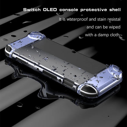 Transparent Protective Case for Nintendo Switch OLED — PC Shell Cover for Switch OLED Console