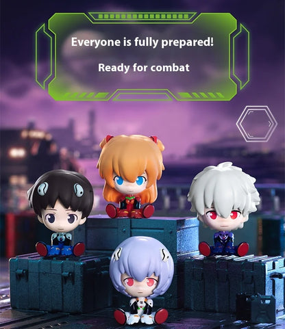 Evangelion Mini Sitting Series Blind Box – Anime Figure Collectible Decoration & Custom Gift