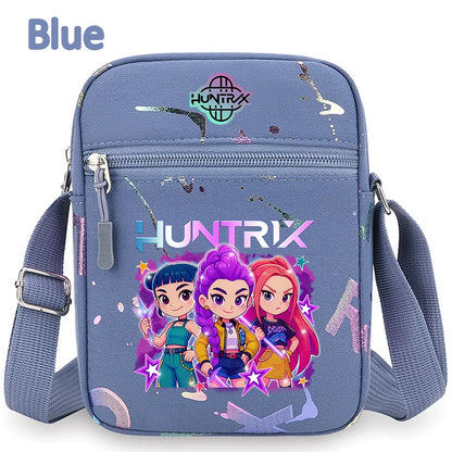 K-Pop Demon Hunters Crossbody Phone Bag – HUNTRX Rumi Huntrix Coin Wallet Shoulder Purse