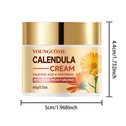 YOUNGCOME Calendula Face & Neck Cream – Anti-Aging Moisturizer, Pore Minimizing, Wrinkle Smoothing, Firming & Brightening Skincare Cream