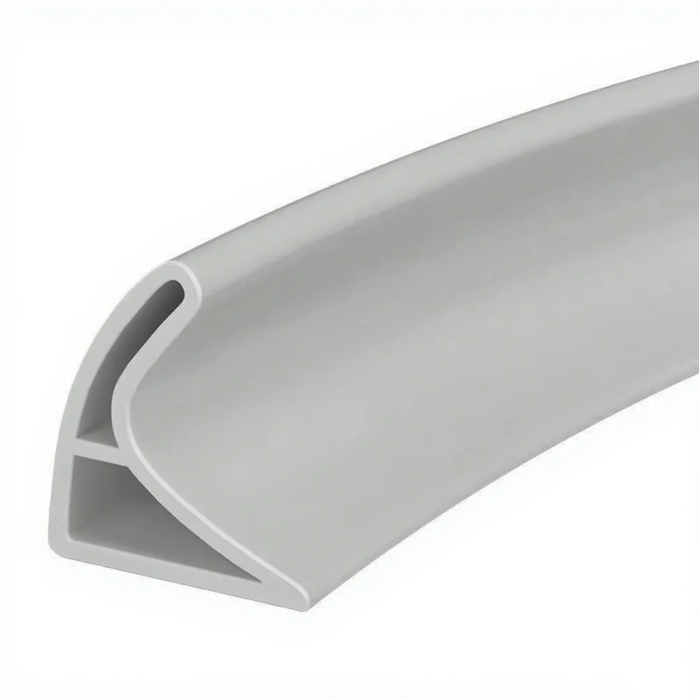 2M Collapsible Shower Water Dam - Self-Adhesive Silicone Threshold for Wet & Dry Separation
