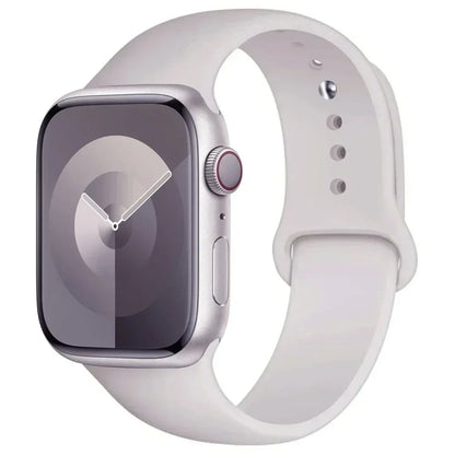 Silicone Sport Band for Apple Watch — Fits Ultra 2/3 & Series 11–SE (40–49mm)