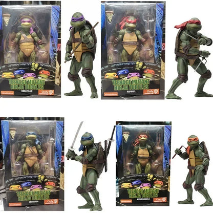 Ninja Turtle NECA 1990 Film Version Anime Figure – Limited Edition PVC Action Model Statue, Birthday Gift Ornament