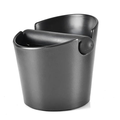 Shock-Absorbent Coffee Knock Box – Anti-Slip Espresso Grind Dump Bin for Barista Coffee Waste