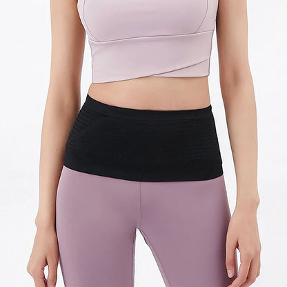 Seamless Invisible Running Waist Belt Bag – Lightweight, Portable Elastic Gym Bag for Mobile Phones, Ideal for Running and Cycling