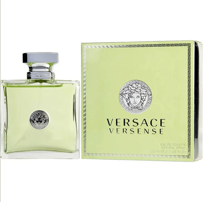 Versace Heartwarming Mediterranean Eau de Toilette for Women – Fresh Floral Woody Scent 100ml