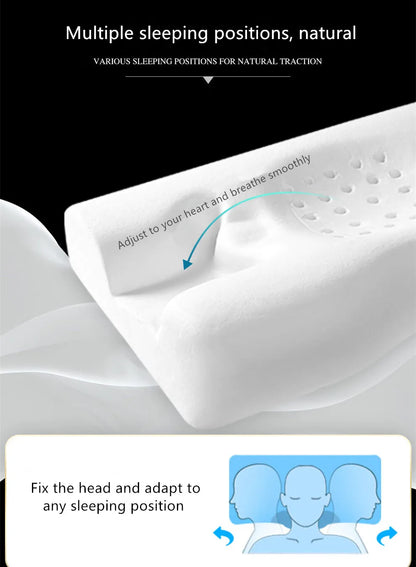 3D Beauty Side Sleep Pillow – Memory Foam Cervical Pillow, Anti-Wrinkle Face Support for Better Sleep