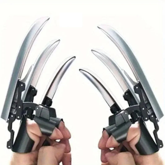 Deadpool 3 X-Men Origins Wolverine Claw Gloves – Wearable Weapon Model Prop Anime Figure Birthday Gift