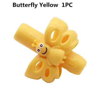 Children’s Silicone Pencil Grip - Writing Posture Corrector and Handwriting Aid for Students, 1 or 3 Pieces