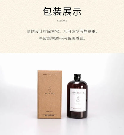 Hotel Series Aromatherapy Reed Diffuser Refill – 1000ml/500ml Essential Oil Replacement, Hilton Ritz Carlton Lavender Scent
