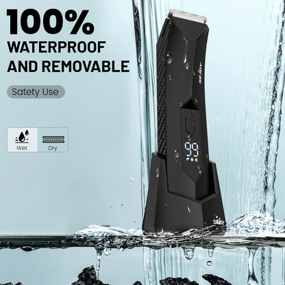 Sejoy Professional Men’s Hair Clippers – Electric Trimmer for Beard, Body, Groin & Pubic Hair Shaving