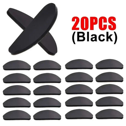 Non-Slip Glasses Nose Pads - Invisible Soft Silicone, Self-Adhesive Nose Holder Stickers for Eyewear Accessories