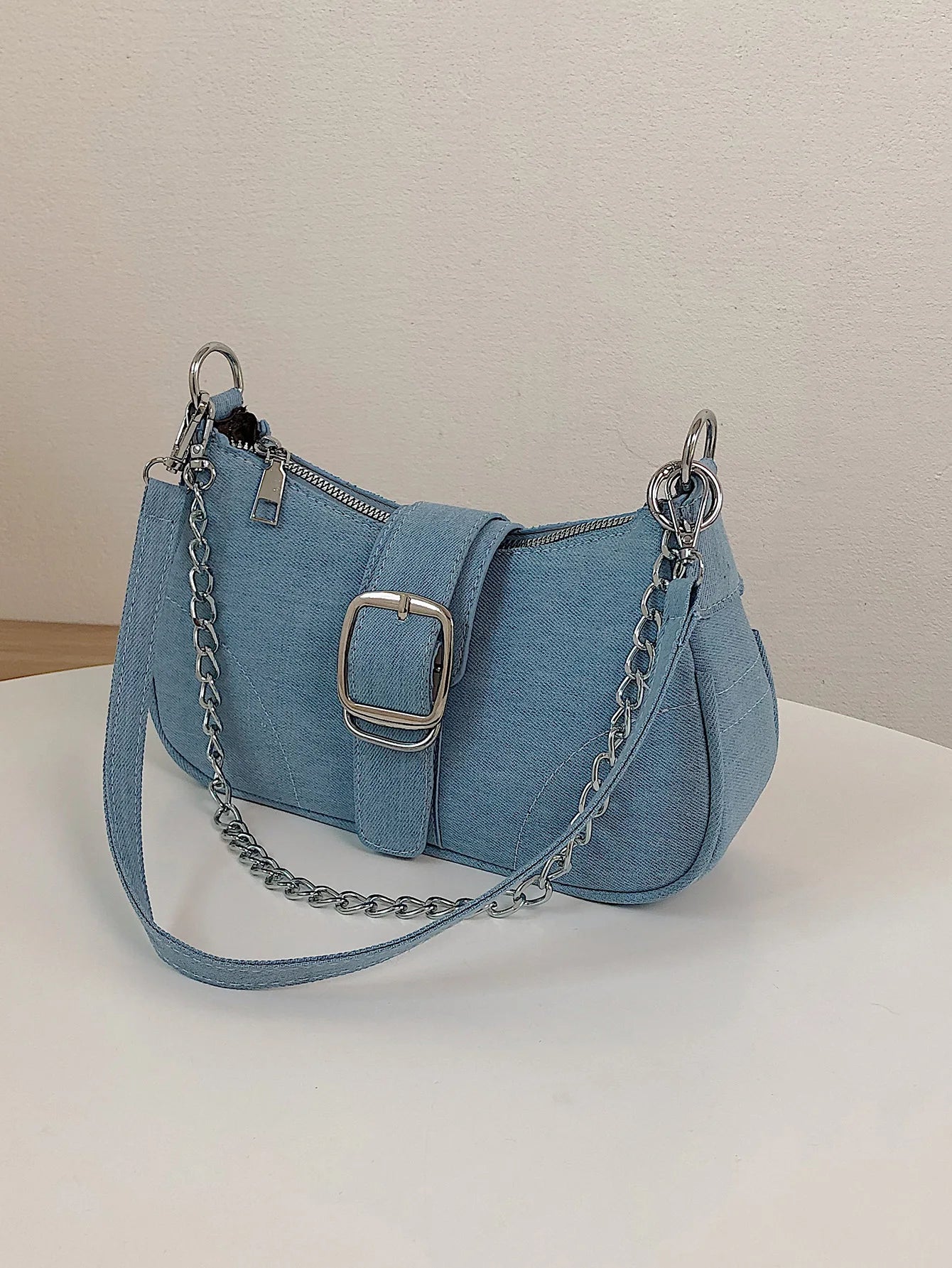 Small Design Jeans Cross-Shoulder Bag – Women's New Canvas Shoulder Bag