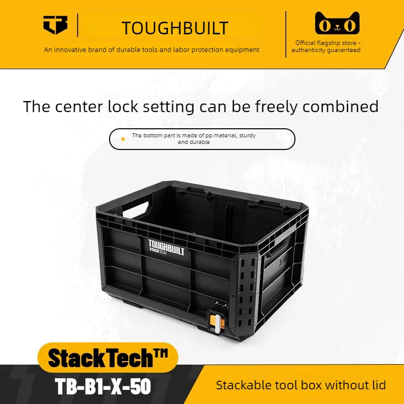 TOUGHBUILT All-in-One Tool Box - Waterproof Stackable Rolling Storage Case for Electricians, Camping & Vehicle Repair