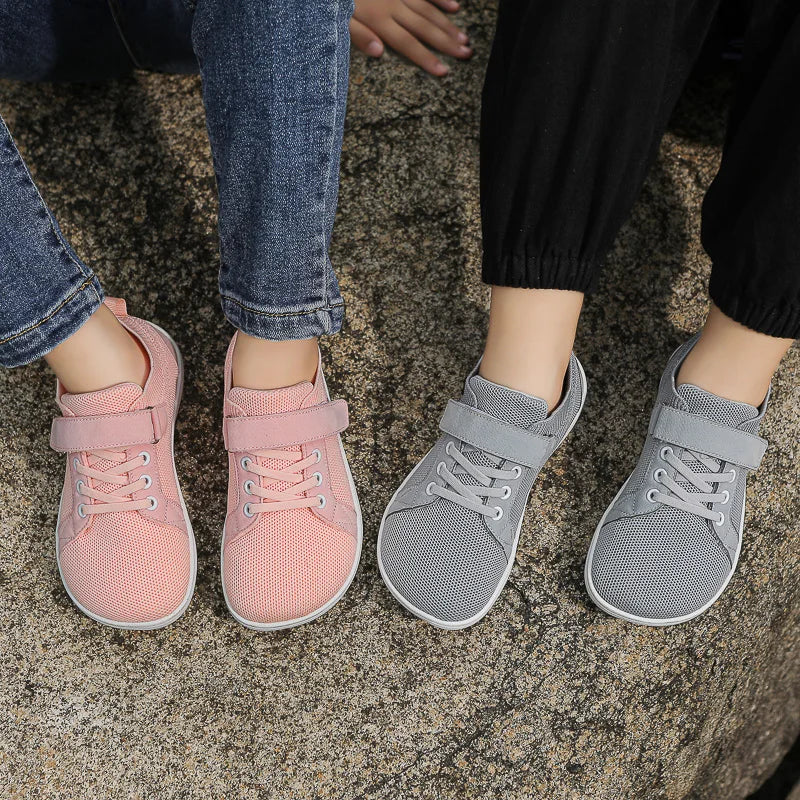 REXSVAN Kids Barefoot Shoes - Minimalist Zero Drop Wide Sneakers for Boys and Girls