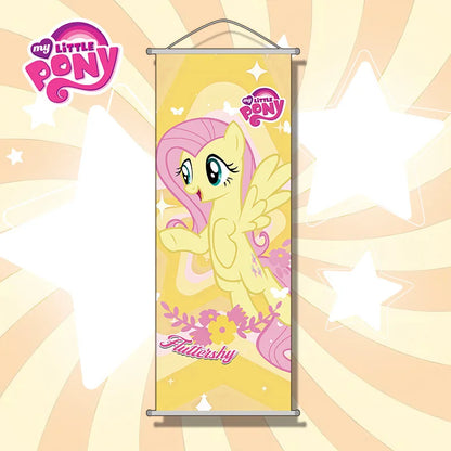 My Little Pony Pinkie Pie Hanging Poster - Cartoon Anime Wall Scroll Holiday Decoration Festival Gift Merchandise