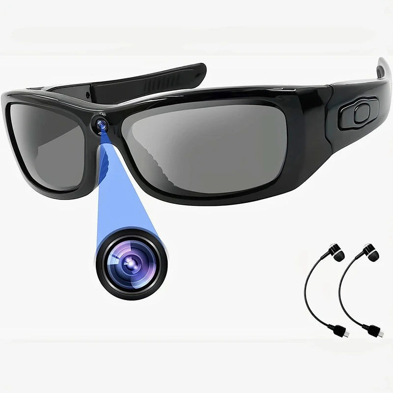 Xiaomi Sports Camera Glasses — Sense Bluetooth, Music & Call, Intelligent Recording, Waterproof, UV-Proof Outdoor Sports and Cycling Glasses