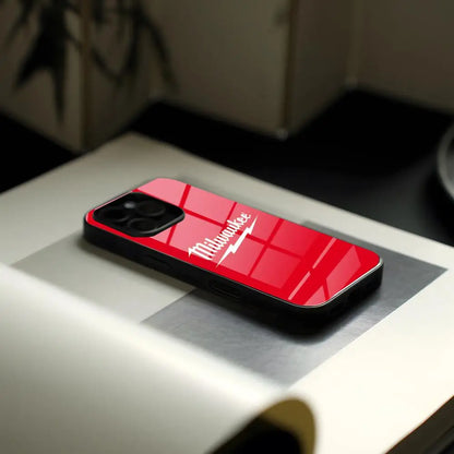 M-Milwaukees Logo Animation Glass Phone Case - Protective Cover for iPhone & Samsung Galaxy Models