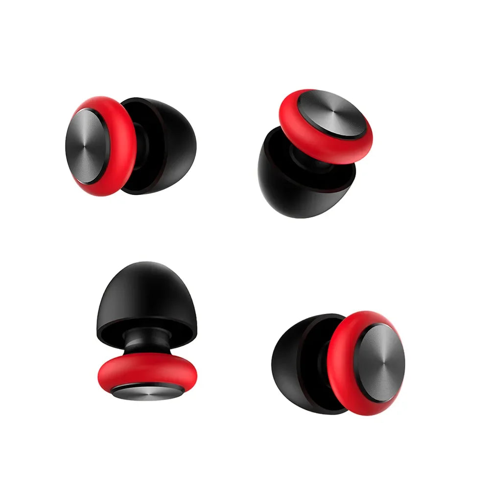 Silicone Soundproof Earplugs — Anti-Noise Sleeping & Swimming Ear Protection, Noise Reduction & Sound Insulation