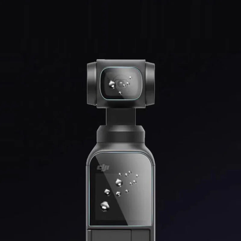 Full Cover Hard Glass LCD Screen Protector for DJI OSMO Pocket 3/2 – Action Camera Lens Film Accessory