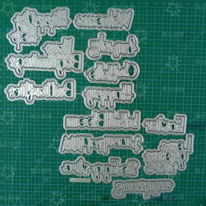 Alarm Clock Clear Stamps & Metal Cutting Dies Set – DIY Scrapbook Embossing Tools for Card Making, Paper Craft & Album Decoration (April 2026 New)