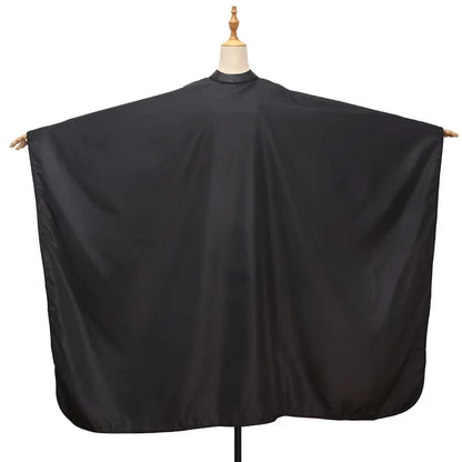 Professional Barber Hair Cutting Cape – Waterproof Transparent Silicone Collar, Anti-Static Salon Cape Eagle Shawl Style