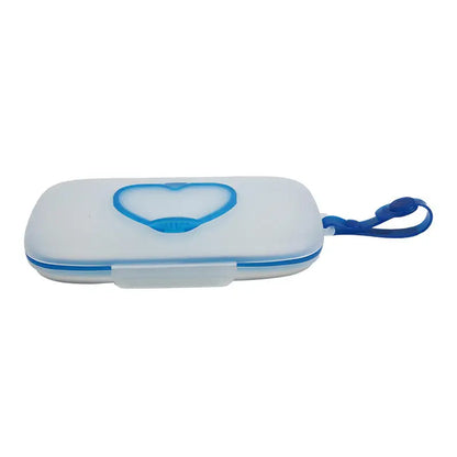 Portable Baby Wipe Dispenser – Refillable Wet Tissue & Mask Holder, Reusable Travel Storage Box