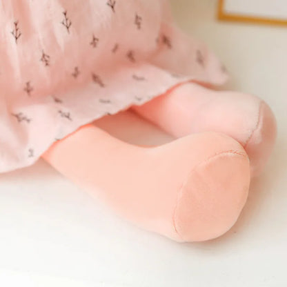 Cute Rabbit Plush Toy – Soft Pink Heart Stuffed Animal with Long Ears, Throw Pillow & Kids Room Decor Gift