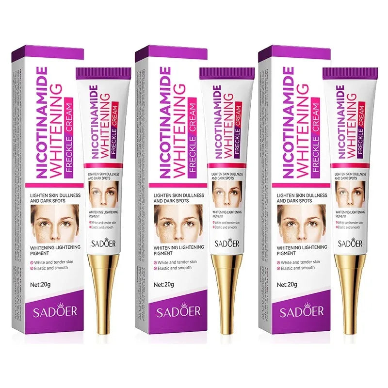 SADOER Freckle Removing Cream — Nicotinamide Moisturizing Face Cream for Hydrating, Nourishing & Firming Skin