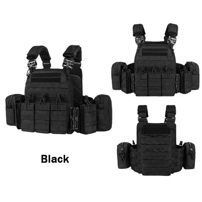 YAKEDA Quick-Disassembly Training Vest – Detachable, Expandable, Comfortable, Breathable, Wear & Tear-Resistant